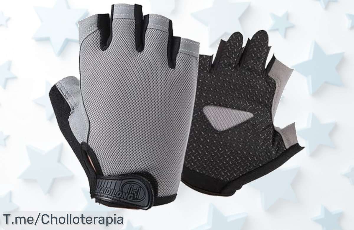 Guantes de Ciclismo Transpirables a Precio Loco: Disfruta de comodidad y agarre con este Ofertón Único. ¡Compra ahora antes que se acaben las existencias volando!