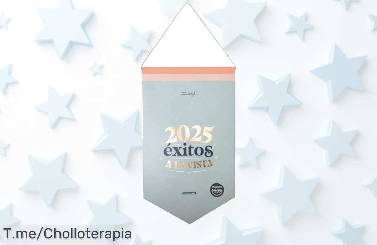 Haz brillar tu hogar con el calendario de pared 2025, un diseño divertido y pegatinas personalizables a un precio loco. ¡Acelera y llévatelo antes que se agote!