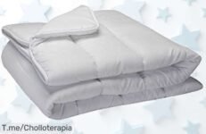 Haz que tu peque abrace el calor con el edredón nórdico Pikolin Home: suave, lavable y de diseño neutro ¡No te quedes sin este super chollo antes de que se agote!
