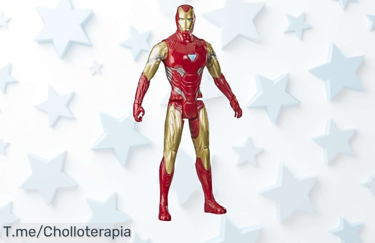 Hazte con el increíble Iron Man de 30 cm en un chollo que nunca has visto, revive aventuras Marvel y sé el héroe del día. ¡Compra ahora antes de que se agote!