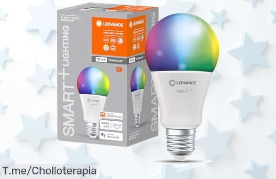 Ilumina tu hogar con la Lámpara LED inteligente a un precio loco, cambia colores y personaliza tus espacios ¡No te quedes sin este ofertón, compra ya antes que se agote!