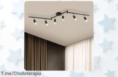 Ilumina tu hogar con nuestras lámparas de techo LED orientables a un precio loco y disfruta de un descuento brutal por tiempo limitado ¡Apresúrate, es una oportunidad única!