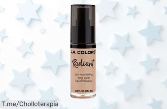 Ilumina tu piel con Radiant Liquid Makeup de LA COLORS a un precio loco – resalta tu belleza natural y consigue el look radiante que siempre soñaste, ¡apresúrate antes que se acabe!