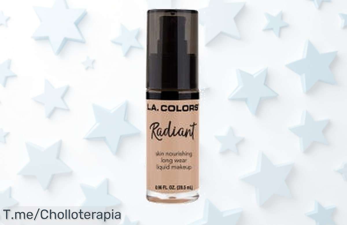 Ilumina tu piel con Radiant Liquid Makeup de L.A. COLORS a un precio loco – resalta tu belleza natural y consigue el look radiante que siempre soñaste, ¡apresúrate antes que se acabe!