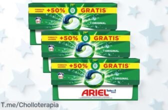 Impresionante pack de detergente ARIEL All-in-1 Pods con 120 cápsulas a un precio loco, limpieza brillante y oferta limitada ¡Compra ya antes que se agote!