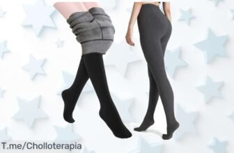 Leggings térmicos que moldean tu figura y te mantienen calientita a precio loco, llévate 2 pares en este ofertón limitado ¡Apresúrate antes de que se agoten!