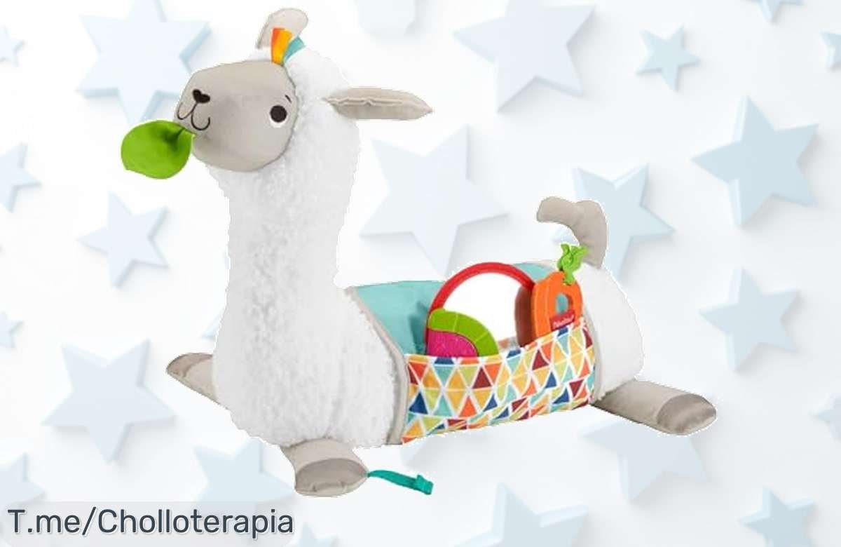 Llama Crece Conmigo: El juguete sensorial que se adapta a tu bebé y lo hace feliz, ¡aprovecha este ofertón único antes de que desaparezca!