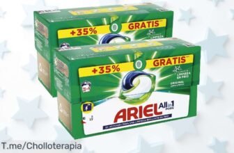 Llévate el pack de ARIEL Allin1: 2 Cajas con 68 Lavados a un precio loco ¡Adiós manchas y limpieza total! Oferta limitada, haz tu pedido ya antes que se acabe