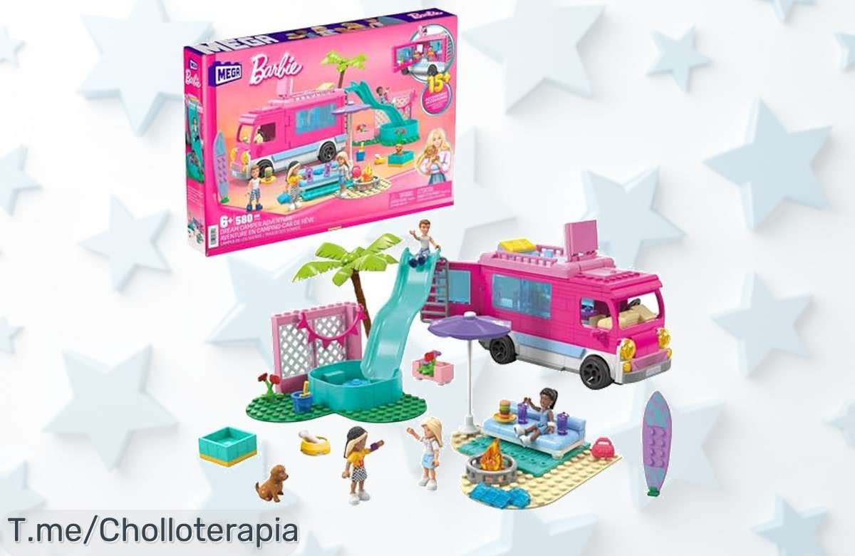 Mega Construx Barbie Aventura: ¡Super chollo de bloques locos para construir diversión sin límites! Aprovecha ahora este ofertón y crea recuerdos inolvidables hoy mismo.