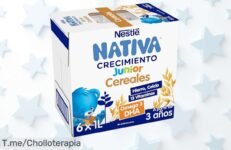 Nutre su cerebro con NESTLÉ NATIVA Crecimiento JUNIOR: Omega 3, Calcio y Hierro en cada bocado Aprovecha este super chollo y haz tu pedido ahora antes de que se agote