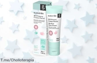 Nutre y protege la piel de tu bebé con Suavinex, una crema facial ligera que absorbe al instante ¡Aprovecha este super chollo antes de que se agote!