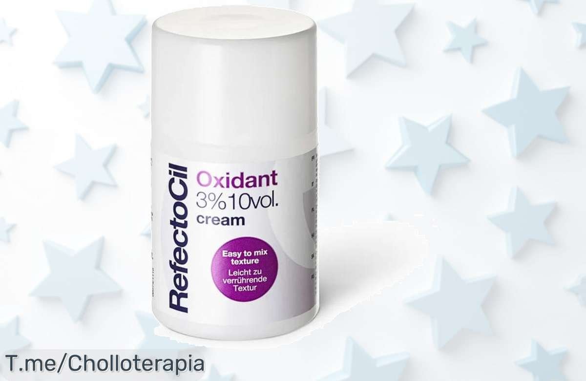 Potencia tu color de cabello con Refectocil Oxidant Creme 3% a precio loco, mezcla perfecta para tintes. ¡No te quedes sin el tuyo, stock limitado! ¡Compra ya y brilla!