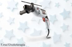 Potente Taladro Percutor Eléctrico Powerplus a precio loco: 600W de pura fuerza y control total Aprovecha este super chollo, ¡hazlo tuyo antes que se agote!