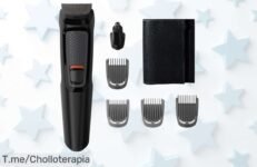 Potente set de arreglo personal Philips Serie 3000: ¡6 accesorios que transformarán tu look! Consigue un estilo increíble con cuchillas autoafilables a precio loco ¡Compra ya, oferta limitada!