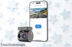 Protege tu coche con la KAWA 1296P QHD Mini Cámara de Coche, super visión nocturna y monitoreo 24H a un precio loco ¡Aprovecha este ofertón antes que se acabe!