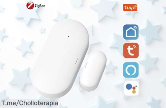 Protege tu hogar con el sensor Zigbee Torribala y recibe alertas en tiempo real ¡Aprovecha esta oferta única antes que se acabe! Haz clic ahora, la seguridad es un super chollo