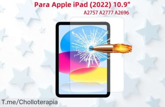 Protege tu iPad con un ofertón de protector de pantalla 9H, fácil instalación y anti huellas ¡No pierdas esta oportunidad única y cómpralo ya antes que se acabe!