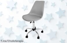 Renueva tu oficina con la Silla Española Sanabria, el super chollo de diseño elegante y fácil limpieza que no puedes dejar escapar ¡Compra ahora antes de que se agote!