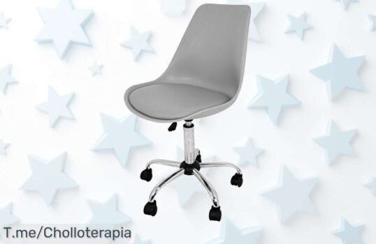 Renueva tu oficina con la Silla Española Sanabria, el super chollo de diseño elegante y fácil limpieza que no puedes dejar escapar ¡Compra ahora antes de que se agote!