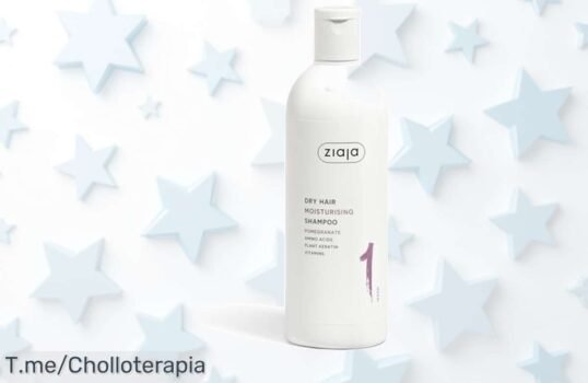 Revitaliza tu cabello con el champú hidratante de Granada Ziaja, un ofertón exclusivo que hidrata y protege tu melena ¡No esperes más, compra ya antes de que se acabe!