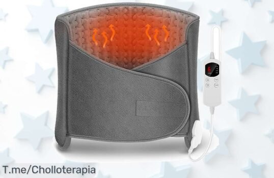 Revoluciona tu bienestar con la manta eléctrica Arlierss: alivio muscular instantáneo, 6 temperaturas ajustables y seguridad total ¡Aprovecha este ofertón antes que se agote!