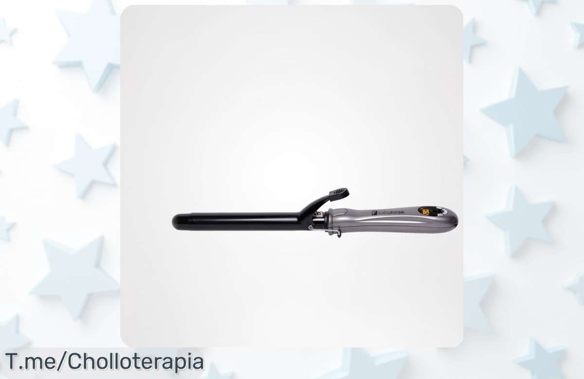 Rizador Perfect Beauty Curling Iron XXL a un precio loco: ondas perfectas al instante con tecnología digital. No te pierdas este ofertón, compra ahora y brilla siempre.