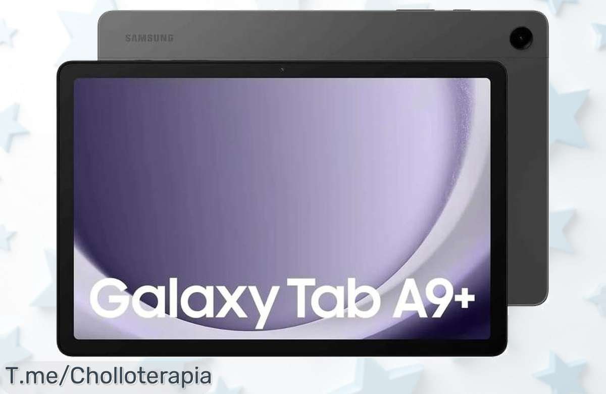 Samsung Galaxy Tab A9+ a precio loco: 11 pulgadas de pura diversión, sonido envolvente y batería todo el día. ¡No te quedes sin la tuya, las existencias vuelan!