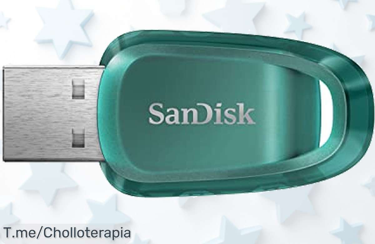 SanDisk 512 GB Ultra Eco USB a precio loco: ¡transfiere tus recuerdos volando y salva archivos perdidos! No dejes pasar este ofertón, corre antes que se agote.