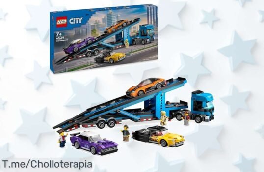 Set de LEGO City Camión de Transporte: ¡Un super chollo que desatará la imaginación y la diversión! Oferta limitada, actúa ya y sorprende a los peques con este ofertón nunca visto