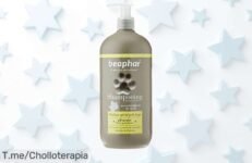 Transforma el baño de tu perro en diversión pura con Beaphar Champú Desenredante, brillo garantizado y oferta limitada que no puedes dejar pasar ¡Compra ya este super chollo!
