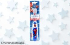 Transforma el cepillado en una aventura con el cepillo eléctrico SpiderMan: limpieza mágica y divertida Aprovecha este super chollo antes de que se agote, ¡consíguelo ya!