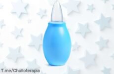Transforma el resfriado de tu bebé en un recuerdo lejano con el aspirador nasal Suavinex, fácil y eficaz ¡No pierdas esta oferta única y haz que duerma como un angelito!