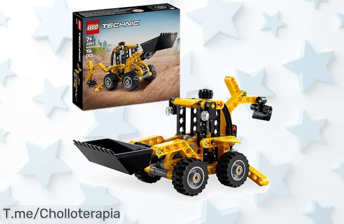 Transforma la diversión en aventuras épicas con LEGO Technic Pala Mixta, un super chollo que hará volar la imaginación de tus pequeños. ¡No dejes pasar esta oferta limitada y compra ya!