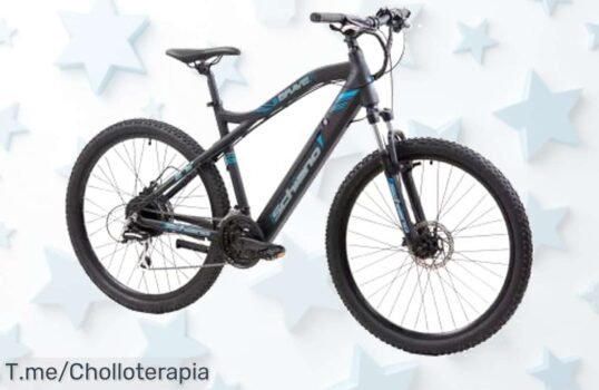 Transforma tu aventura con la potente EBike Flli Schiano: ¡24 velocidades y motor ANANDA de 250W por un precio loco! No pierdas esta oferta limitada, compra ya antes de que se agote