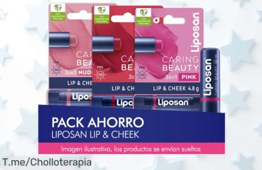 Transforma tu belleza con Lip&Ckeek: trío de colores rosa, nude y rojo en un pack ahorro irresistible ¡Aprovecha este ofertón antes de que se agoten!