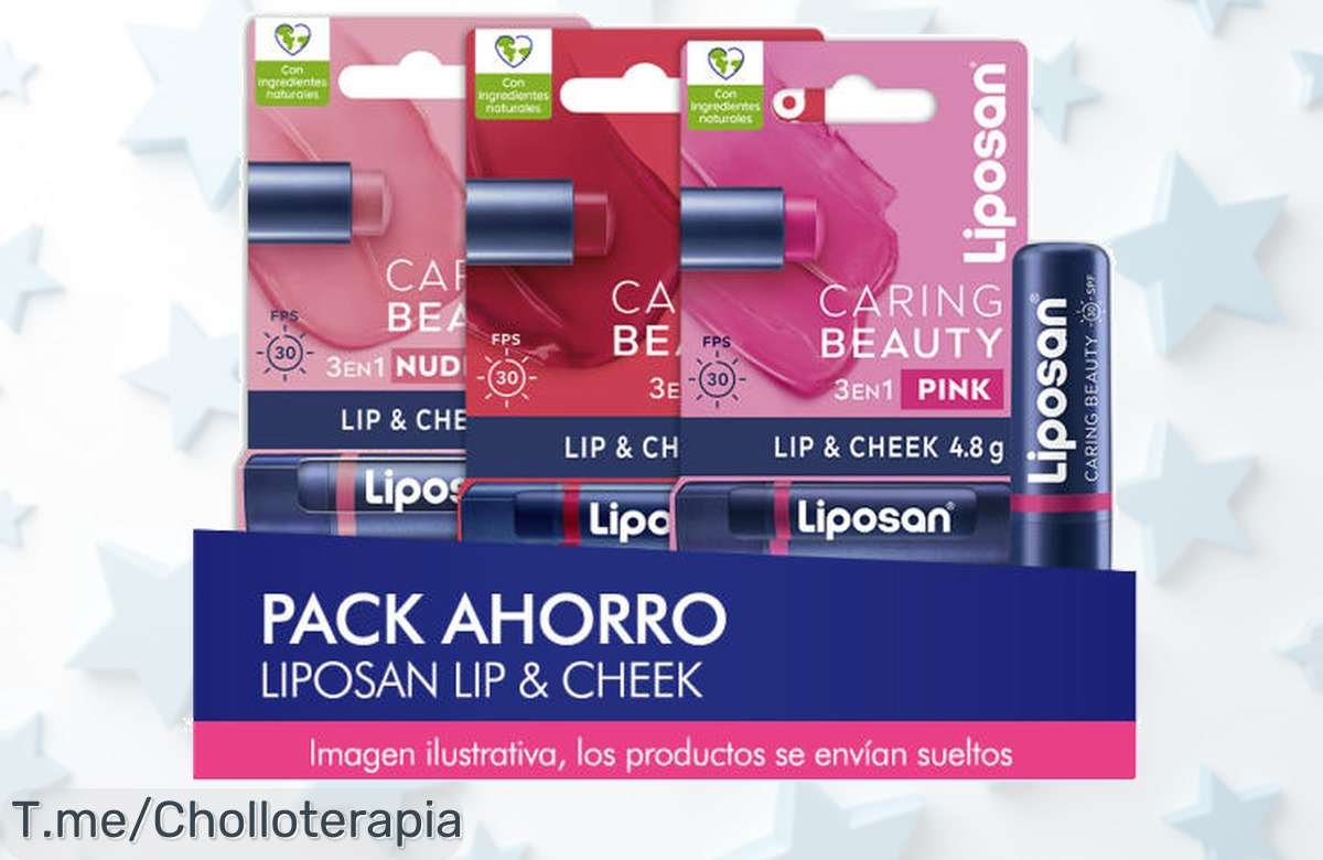Transforma tu belleza con Lip&Ckeek: trío de colores rosa, nude y rojo en un pack ahorro irresistible. ¡Aprovecha este ofertón antes de que se agoten!