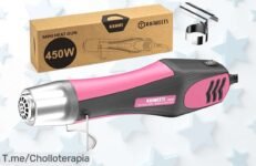 Transforma tu bricolaje con la pistola de aire caliente KAIWEETS, un super chollo a precio loco que desolda en segundos ¡Aprovecha esta oferta limitada y compra ya!