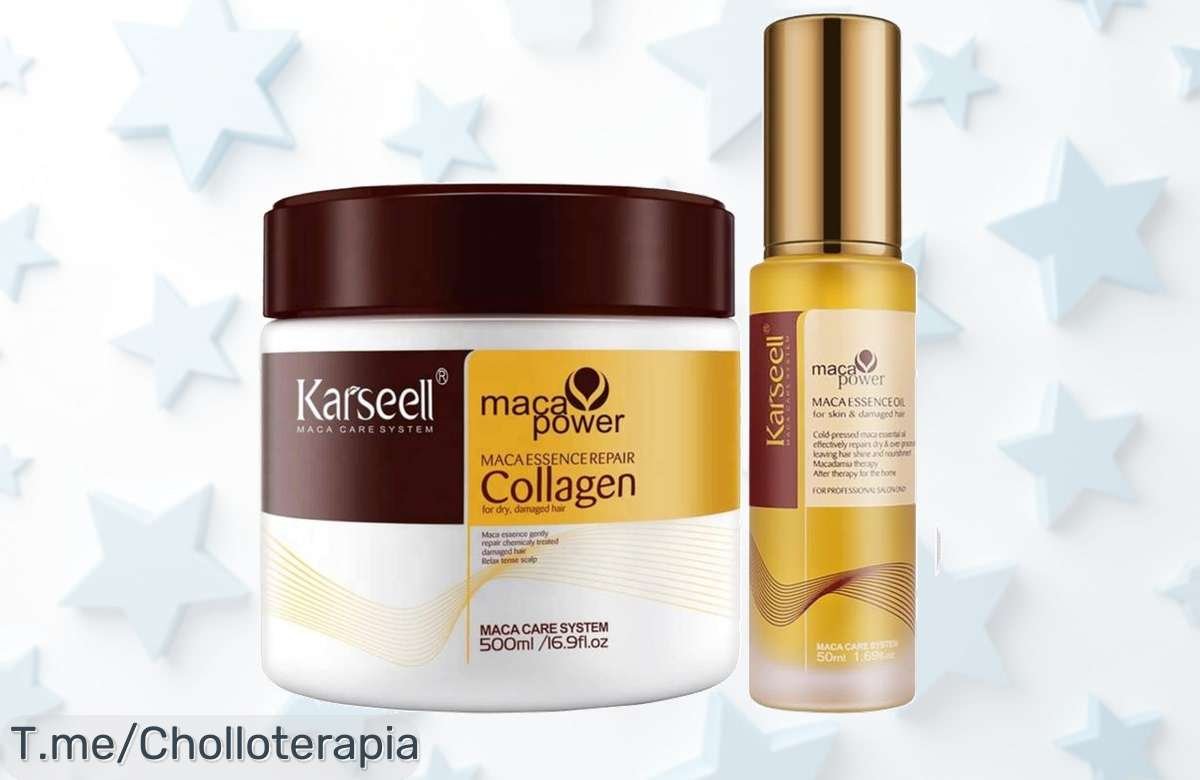 Transforma tu cabello con Karseell y su hidratación profunda. ¡Repara intensamente tu melena por un precio loco! No dejes pasar este ofertón, compra ahora mismo.