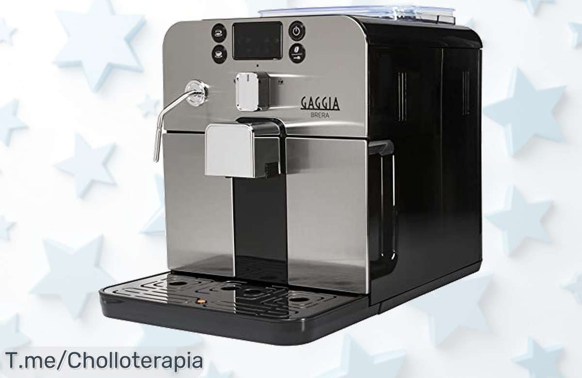 Transforma tu café con la Gaggia Brera: Cafetera Automática que ofrece sabor increíble y agua lista al instante. ¡Aprovecha este ofertón único antes de que se agote!