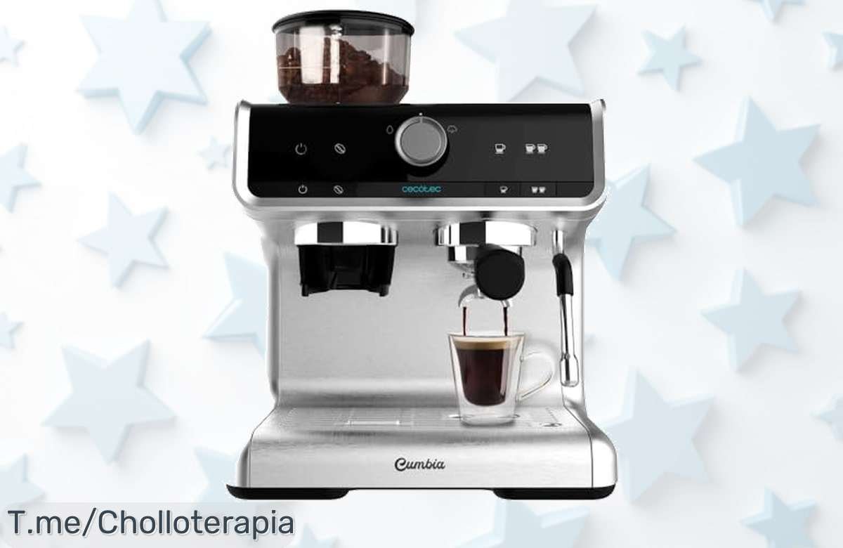 Transforma tu café en un deleite con la cafetera Cecotec de 20 bares: crema irresistible a tu medida. ¡Aprovecha este ofertón único antes de que se agote!