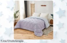 Transforma tu cama con el edredón nórdico bicolor Novotextil, suave y acogedor Aprovecha este super chollo antes de que se agote, ¡compra ya y mejora tu descanso!