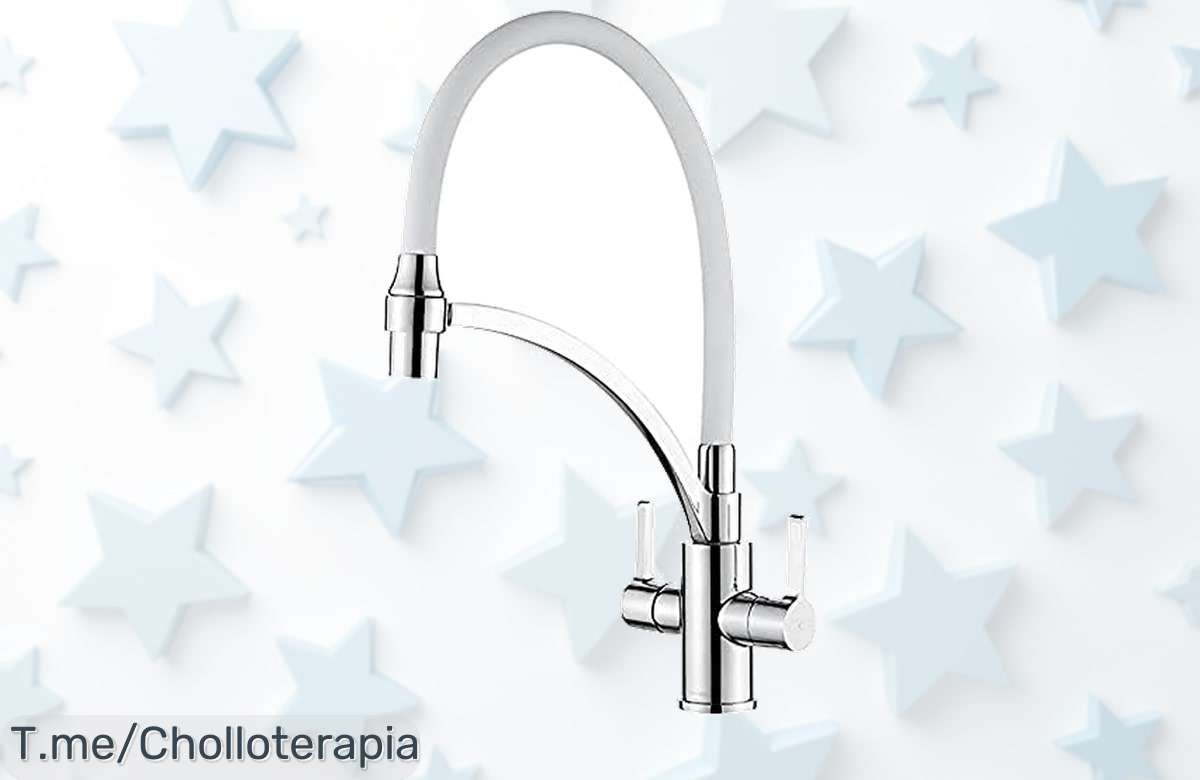 Transforma tu cocina con el Grifo Ibergrif: diseño moderno y tecnología antifugas a un precio loco. ¡Aprovecha este ofertón antes de que se agote!