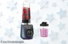 Transforma tu cocina con la batidora Moulinex Blend Up: 1000W de potencia y 8 programas automáticos ¡Este ofertón te ofrece recetas deliciosas en minutos! ¡Compra YA antes de que se acaben!
