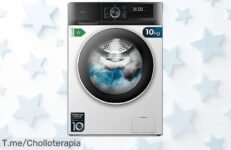 Transforma tu colada con la súper lavadora Cecotec 10Kg, limpieza profunda y vapor Aprovecha el descuentazo brutal y hazla tuya antes de que se acabe esta oportunidad única