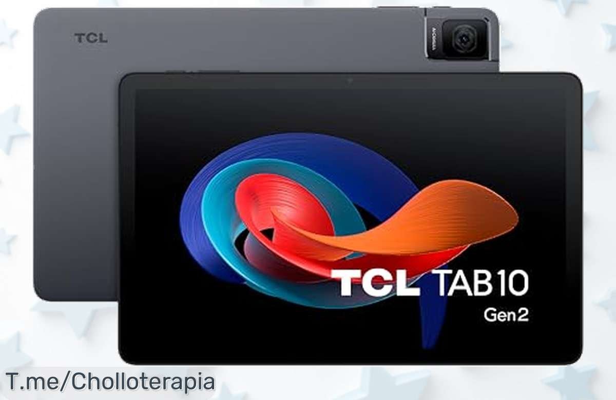 Transforma tu entretenimiento con la TCL Tab 10 WiFi Gen2 y su pantalla 2K – ¡descuento brutal por tiempo limitado! No dejes pasar este super chollo, compra ya.