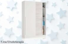 Transforma tu espacio con el armario Elliot, un diseño elegante que organiza todo a la perfección Aprovecha este ofertón único y llévatelo antes de que se agote