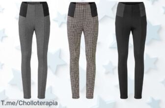 Transforma tu figura con nuestros jeggings moldeadores: efecto al instante en abdomen y piernas, ¡aprovecha este ofertón único antes de que se agoten!