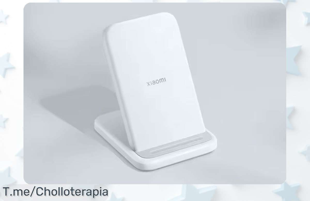 Transforma tu forma de cargar: Cargador inalámbrico Xiaomi 30W a un precio loco, velocidad impresionante y oferta limitada. ¡Consigue el tuyo y disfruta hoy mismo!