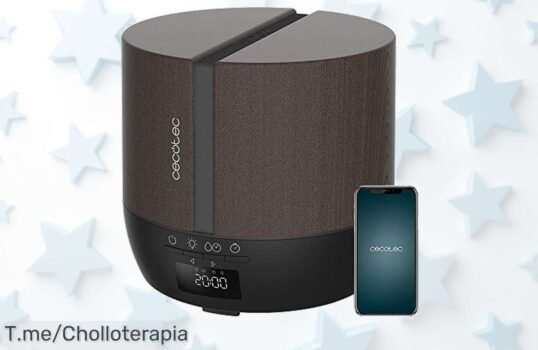 Transforma tu hogar con el Difusor de Aromas Cecotec PureAroma 550: luces mágicas y hasta 12 horas de felicidad continua, ¡ofertón limitado que no te puedes perder!