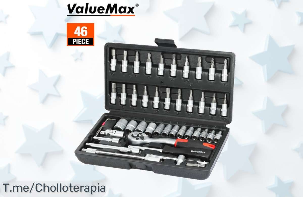 Transforma tu hogar con el Kit de Reparación ValueMax, herramientas universales en un super chollo que convierte problemas en soluciones fáciles. ¡Compra ya antes de que se agoten!
